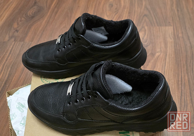 Ботинки мужские зимние натуральная кожа Донецк - изображение 5