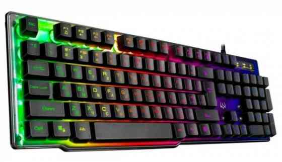 Игровая клавиатура Sven KB - G8500+мышь Logitech Wireless Combo MK220,сост.нового Донецк