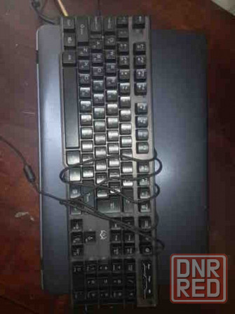 Игровая клавиатура Sven KB - G8500+мышь Logitech Wireless Combo MK220,сост.нового Донецк - изображение 1