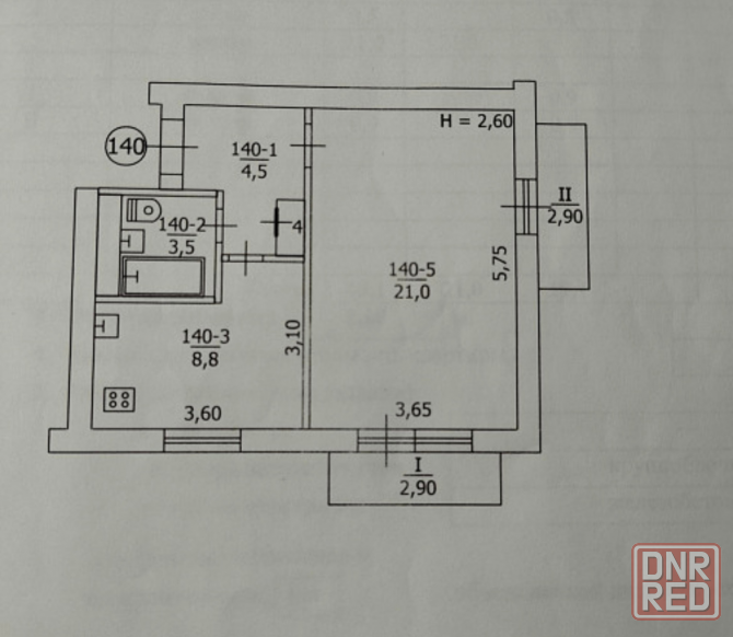 Продам 1 квартиру Бажанова Макеевка - изображение 4