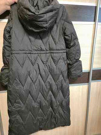 Куртка женская зимняя в сером и чёрном цветах Донецк