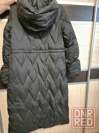 Куртка женская зимняя в сером и чёрном цветах Донецк - изображение 5
