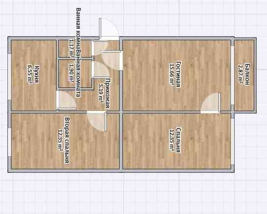 Продам 3-хкомнатную квартиру Кировское