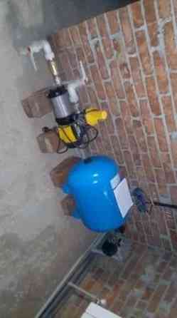 Установка насосных водяных автоматиских станций , выполнение сантехнических работ любой сложности. Макеевка