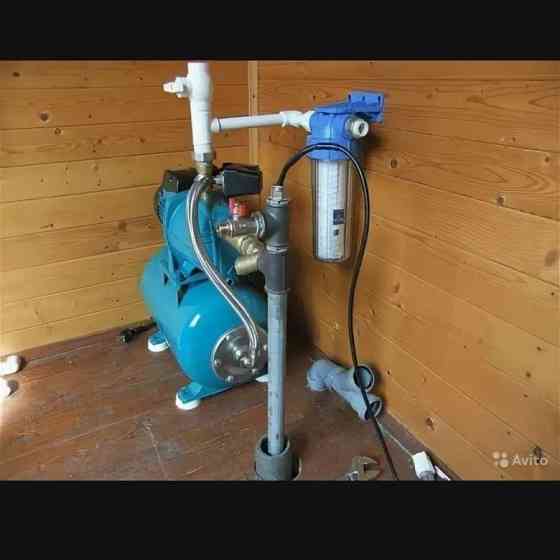 Установка насосных водяных автоматиских станций , выполнение сантехнических работ любой сложности. Макеевка