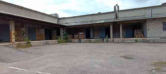 Сдам Склад с Рампой 1200 м² и территория 1.7 га. Офис. Гараж. Все коммуникации. . Скважина. Макеевка