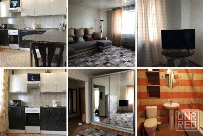 Сдача 1-комнатной квартиры в Калининском районе , Грузия Донецк - изображение 1