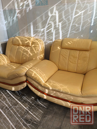 Продам, два кожаных кресла. Макеевка - изображение 4