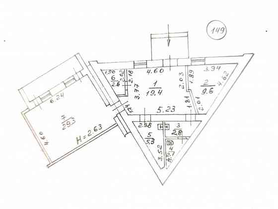 помещение коммерческого назначения в Калининском районе Донецка. Донецк