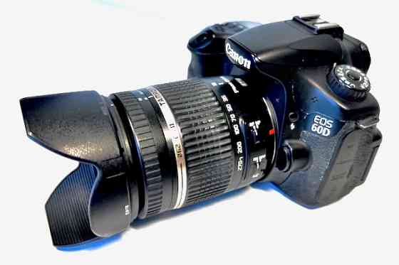Фотокамера CANON 60D c объективом TAMRON 18-270 3,5-6,3 Донецк