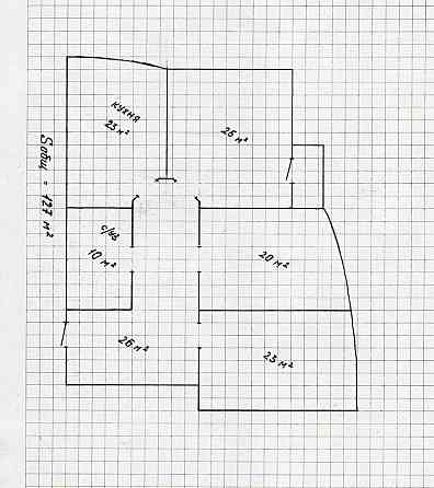 Квартира 127 м.кв Калининский район,Донецк Донецк