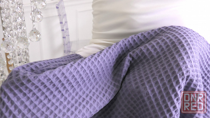 Полотенце вафельное, греческая вафля, размер 1,45*0,85 Донецк - изображение 3