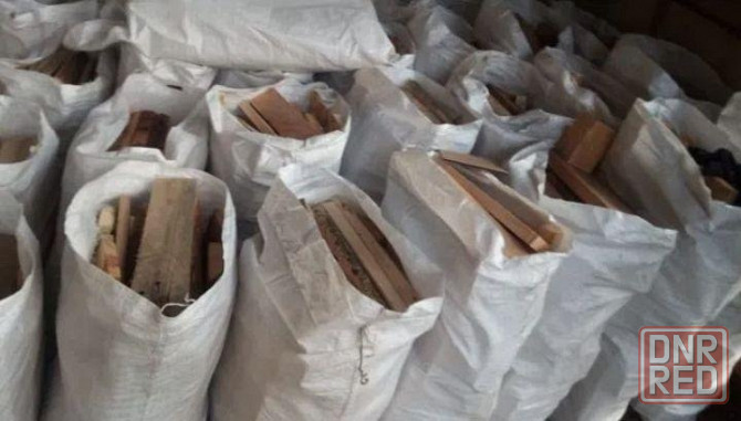 Продам дрова в мешках 400 руб Донецк - изображение 1