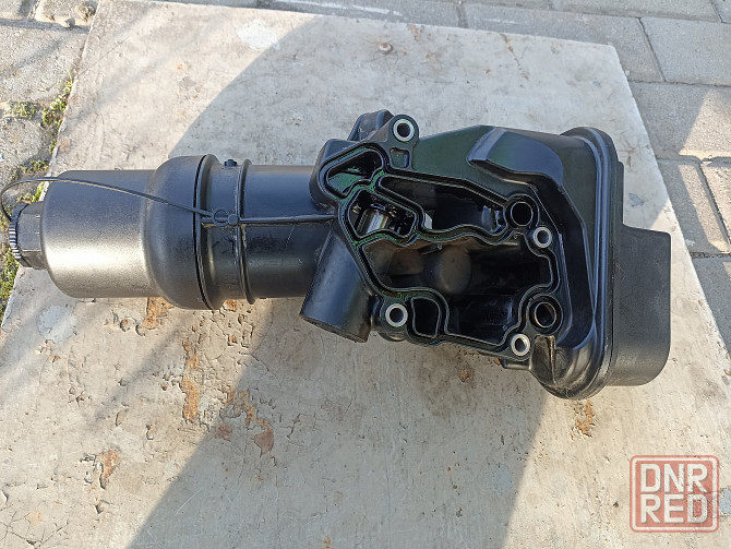 Продам Корпус масляного фильтра Skoda Octavia (A5 1Z-) 2004-2013. 06D115397J VAG (оригинал б/у Донецк - изображение 3
