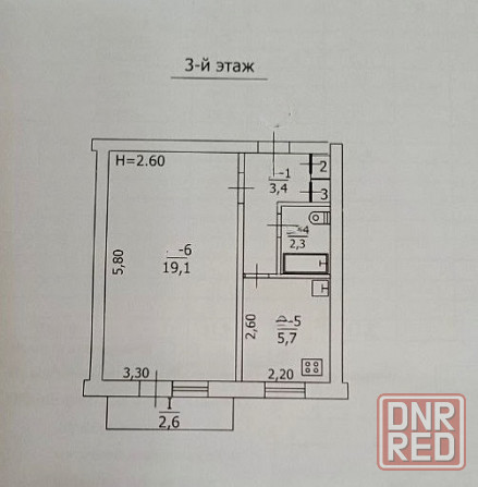 1к кв Советский район Ханженково Макеевка - изображение 5