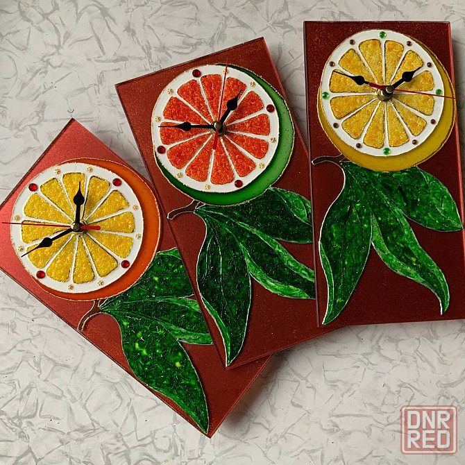 Настенные часы "Лимон", 25 на 13 см. Донецк - изображение 4