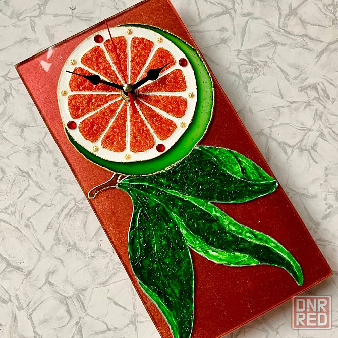 Настенные часы "Лимон", 25 на 13 см. Донецк - изображение 2