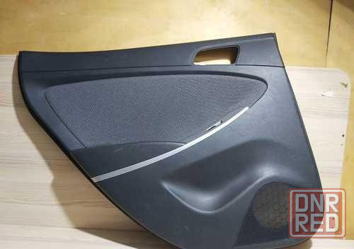 Обшивка двери задняя левая Hyundai Solaris 2011-2017 Донецк - изображение 1