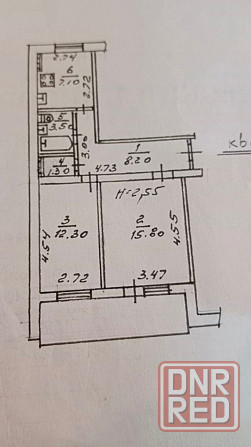 2к. квартира ул. Собинова . Ориентир школа 57. Киевский район. Донецк - изображение 1