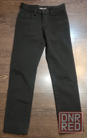 теплые штаны брюки джинсы с начесом на рост 8-10 лет на рост 140 см Донецк - изображение 1