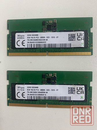 Оперативная память DDR5 Hynix 8Gb 4800 mHz Донецк - изображение 1