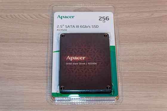 SSD накопитель Apacer Panter SATA AS350X 256 Гб 2.5'' (AP256GAS350XR-1) Донецк