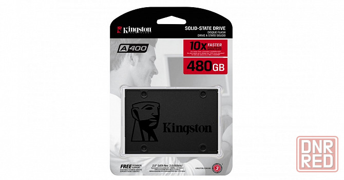 SSD накопитель Kingston 480Gb 2.5" A400 SATAIII (SA400S37/480G) Донецк - изображение 1