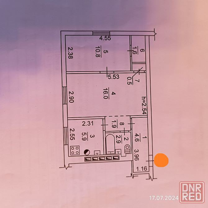 Продам 2х комн.кв. 1/5 под магазин, ул. Университетская / пр.Титова. Донецк - изображение 1