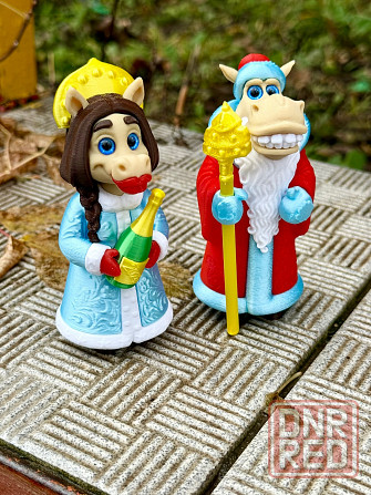 Дед мороз в виде коня и снегурочка в виде лошади Донецк - изображение 4