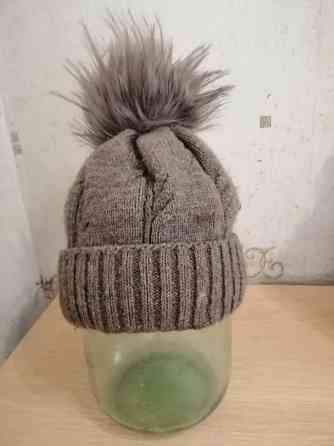 Продам шапку с бубоном помпоном мех искусственный Донецк