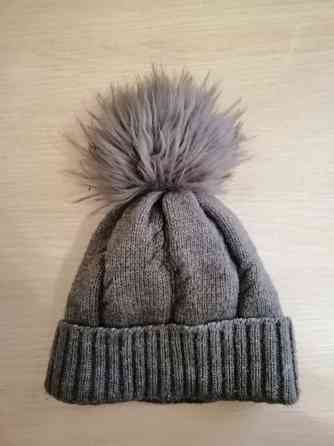 Продам шапку с бубоном помпоном мех искусственный Донецк