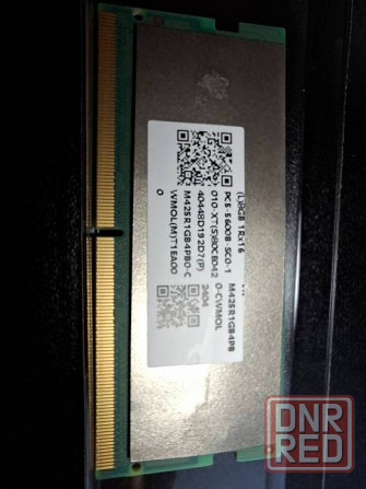 Оперативная память DDR5 8gb 5600 sodimm Samsung Донецк - изображение 2