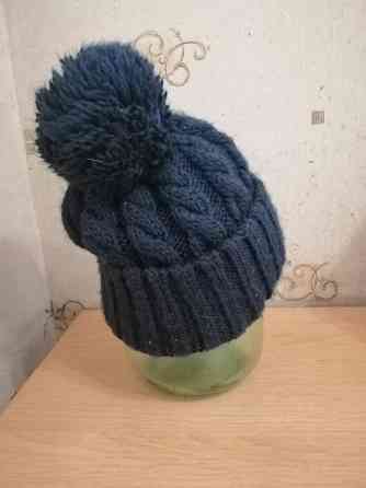 Продам шапку синюю Донецк