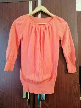Продам свитер джемпер блузон кораллового цвета р. 42 Донецк