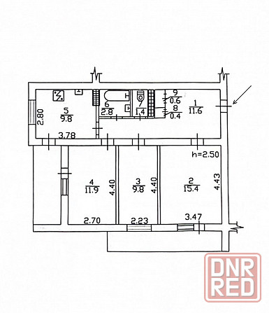Продажа 3 комн.кв-ры. Детский мир. Донецк - изображение 7