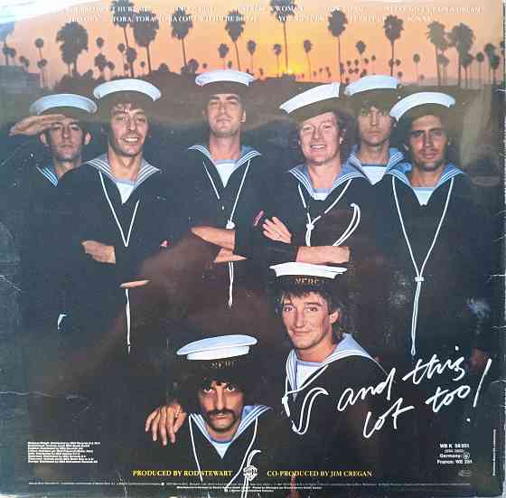 Виниловая пластинка LP "Rod Stewart" - "Tonight I'm Yours" Донецк