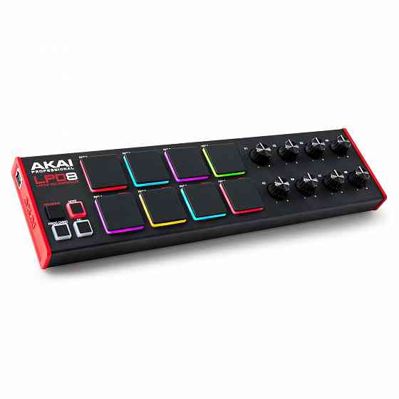 MIDI-контроллер AKAI LPD8 MKII, USB-клавиатура Донецк