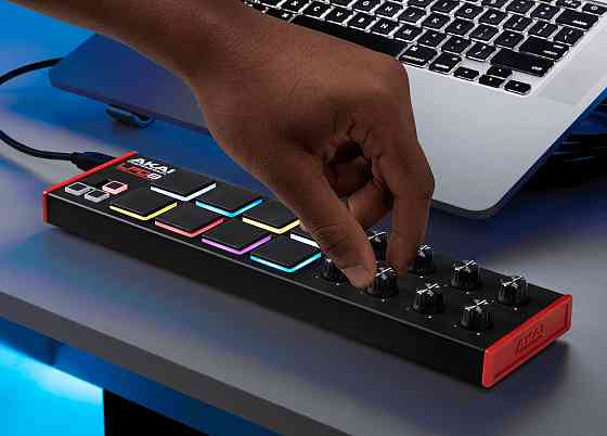 MIDI-контроллер AKAI LPD8 MKII, USB-клавиатура Донецк