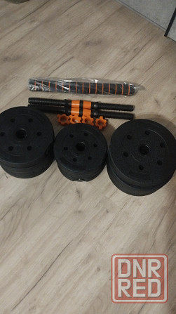 Гантели разборные 2 по 12 кг. Донецк - изображение 3