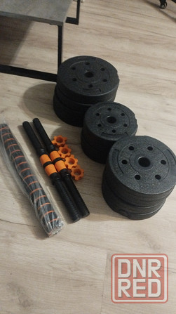 Гантели разборные 2 по 12 кг. Донецк - изображение 2