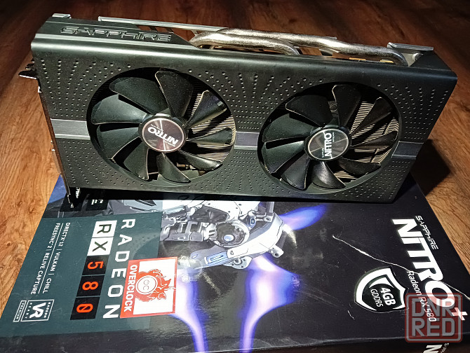 Видеокарта rx 580 4gb sapphire nitro+ Донецк - изображение 1