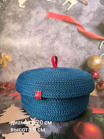 Корзина из шнура, ручная работа Донецк