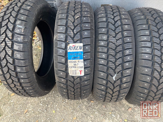 Шины зимние Riken Allstar Stud 205/65/15 99T XL Донецк - изображение 1