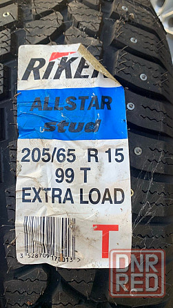 Шины зимние Riken Allstar Stud 205/65/15 99T XL Донецк - изображение 3