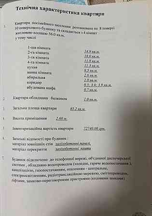 Квартира 4 комнатная Донецк