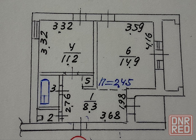 Продам крупногабаритную квартиру Мариуполь - изображение 2