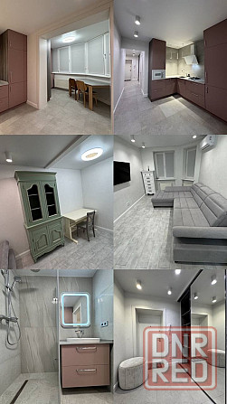 Сдам евро однушку на длительный срок Пролетарский район. Донецк - изображение 1