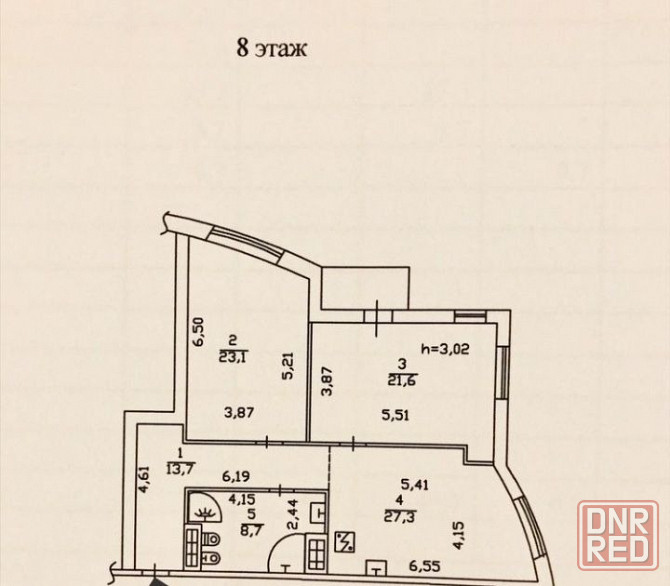 Продается 2-х комнатная квартира, пр.-т Дзержинского, арт. 4638 Донецк - изображение 9