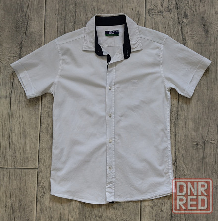 Рубашка белая (рост 152 -158 см) Донецк - изображение 1