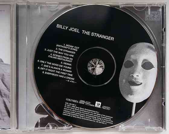 Billy Joel (1977) The Stranger: CD, Austria (аудио компакт диск) Макеевка